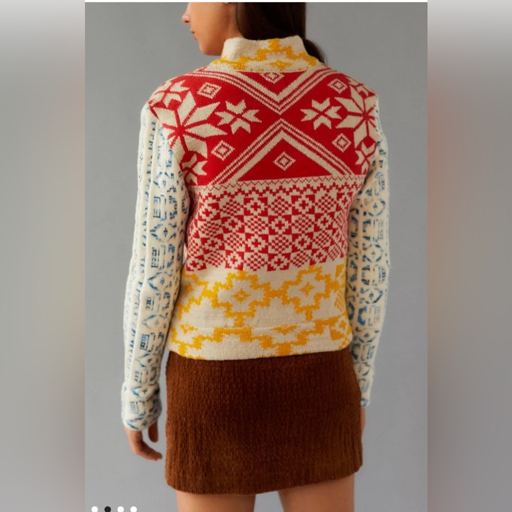 BDG Rian Lace-Up Sweater size xs - Picture 3 of 11